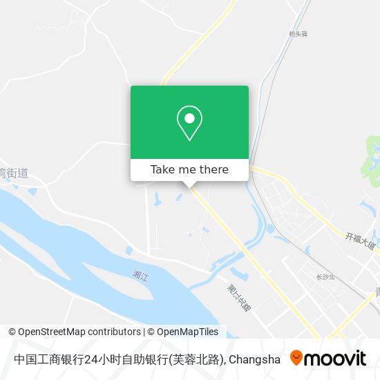 中国工商银行24小时自助银行(芙蓉北路) map