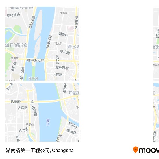 湖南省第一工程公司 map