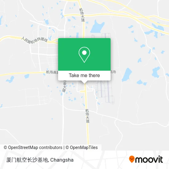 厦门航空长沙基地 map