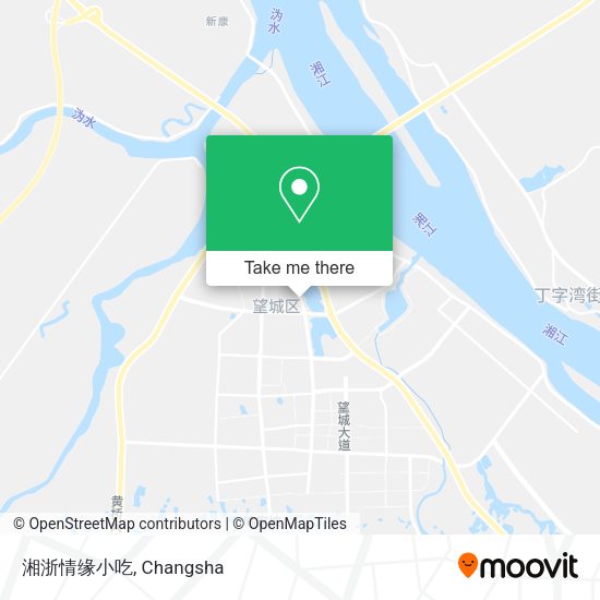 湘浙情缘小吃 map