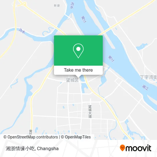 湘浙情缘小吃 map