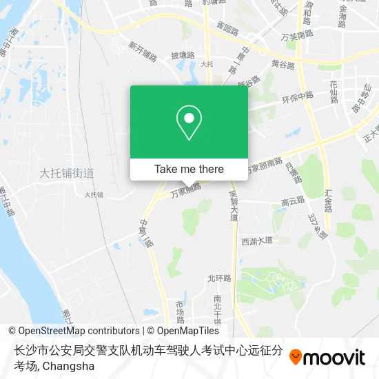 长沙市公安局交警支队机动车驾驶人考试中心远征分考场 map