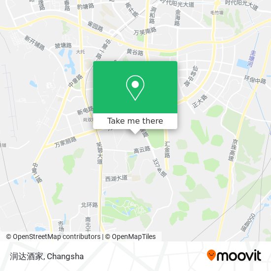 润达酒家 map