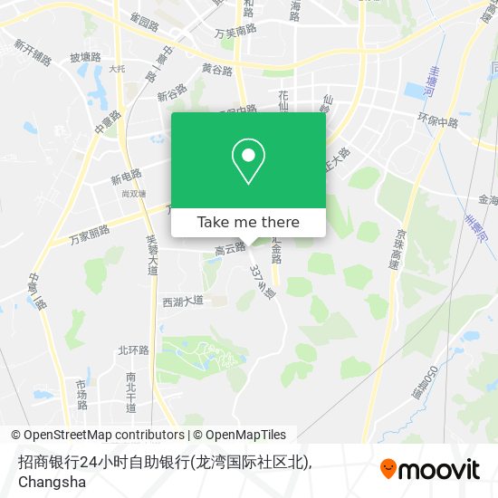 招商银行24小时自助银行(龙湾国际社区北) map