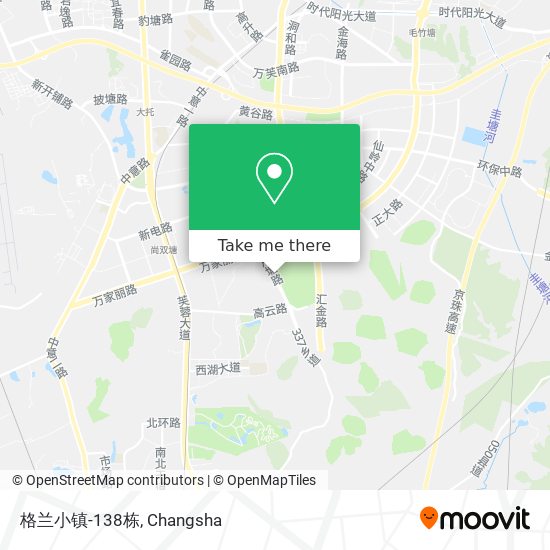 格兰小镇-138栋 map