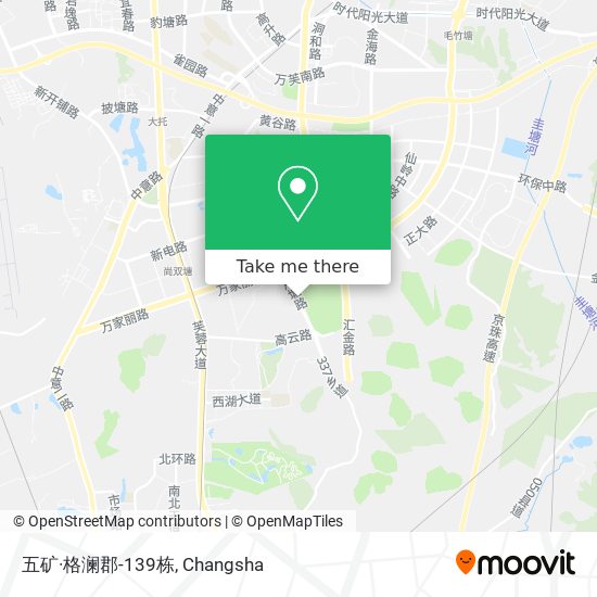 五矿·格澜郡-139栋 map