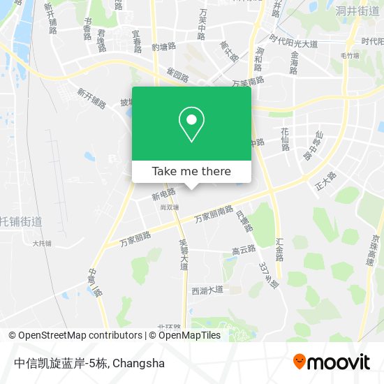 中信凯旋蓝岸-5栋 map