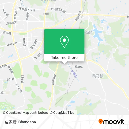 皮家塘 map