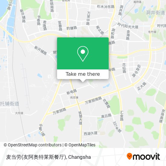 麦当劳(友阿奥特莱斯餐厅) map