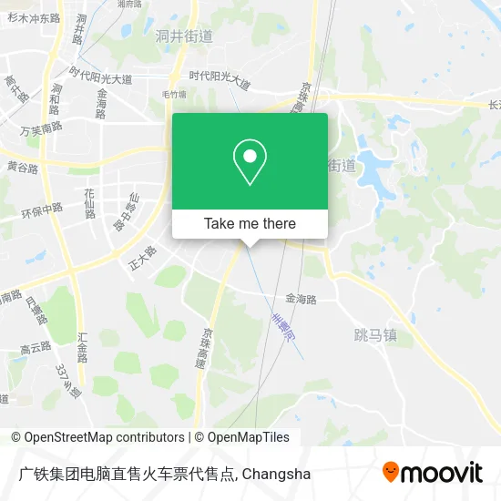 广铁集团电脑直售火车票代售点 map