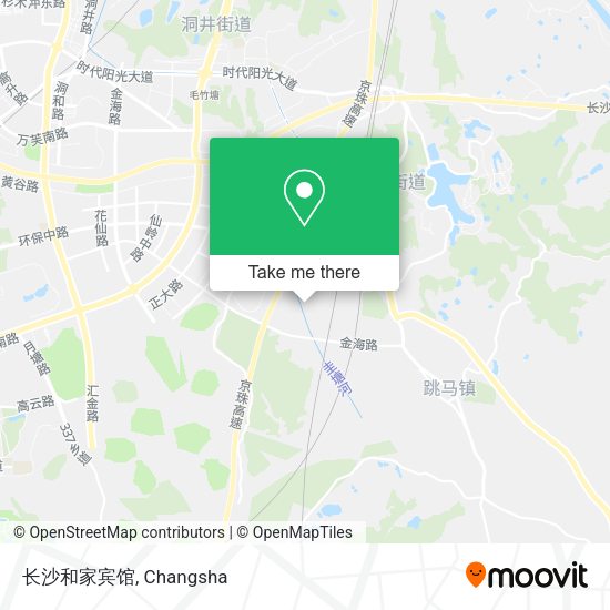 长沙和家宾馆 map