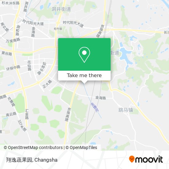 翔逸蔬果园 map