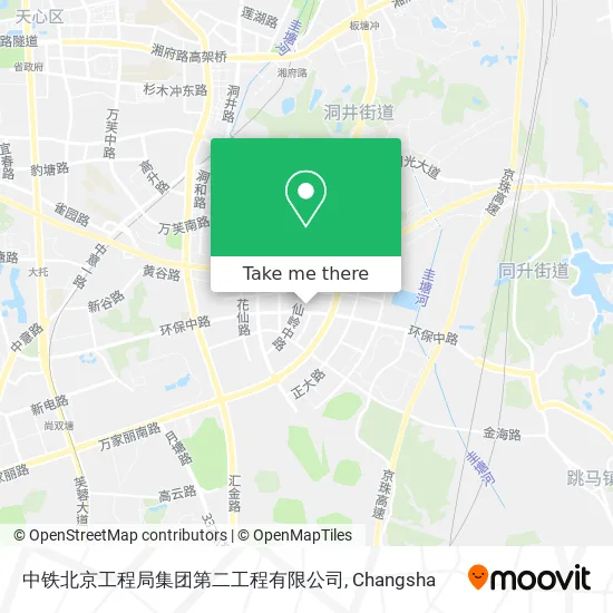 中铁北京工程局集团第二工程有限公司 map