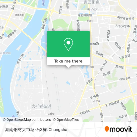 湖南钢材大市场-石3栋 map