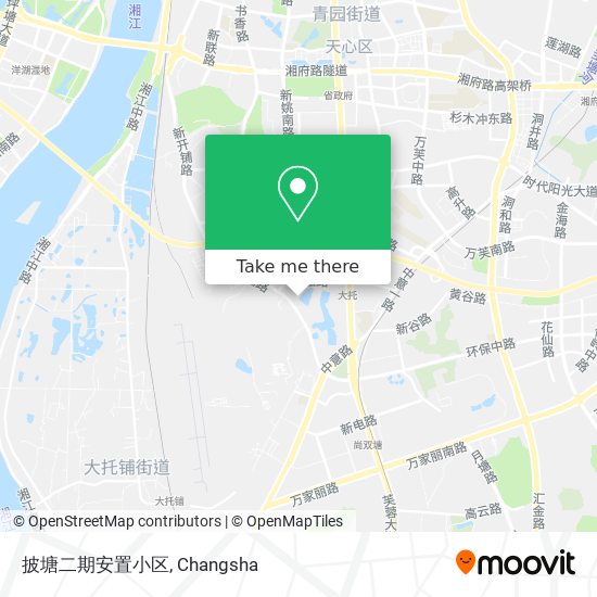 披塘二期安置小区 map