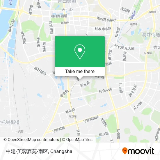 中建·芙蓉嘉苑-南区 map