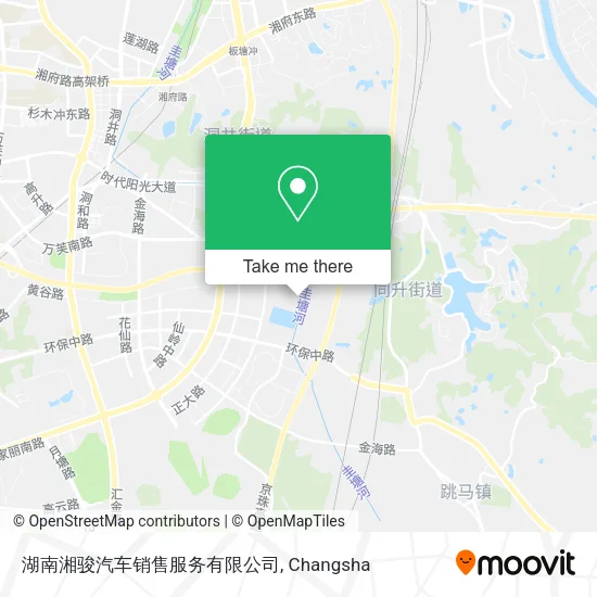 湖南湘骏汽车销售服务有限公司 map