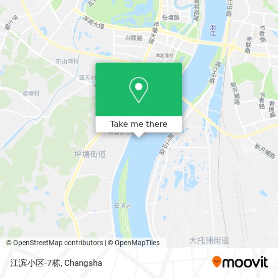 江滨小区-7栋 map