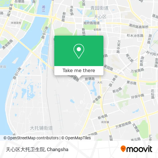 天心区大托卫生院 map