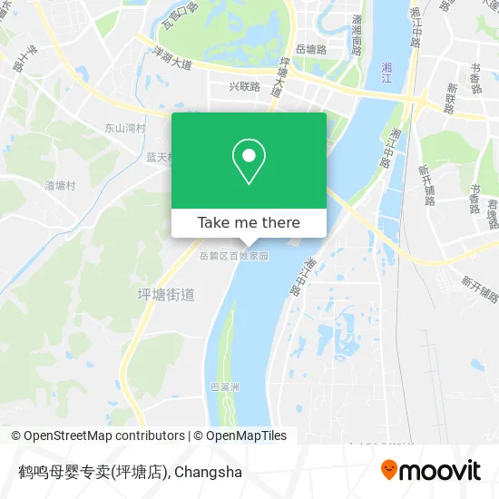 鹤鸣母婴专卖(坪塘店) map