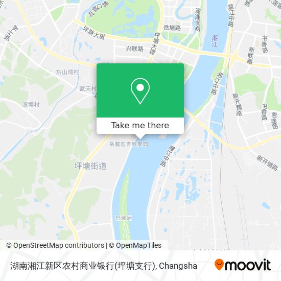 湖南湘江新区农村商业银行(坪塘支行) map