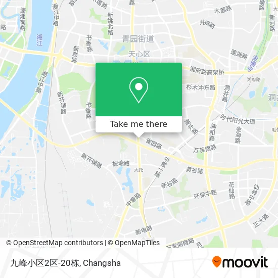 九峰小区2区-20栋 map