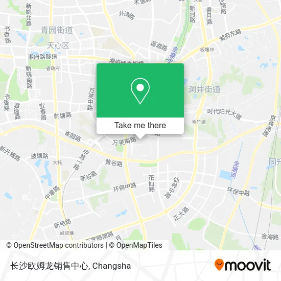 长沙欧姆龙销售中心 map