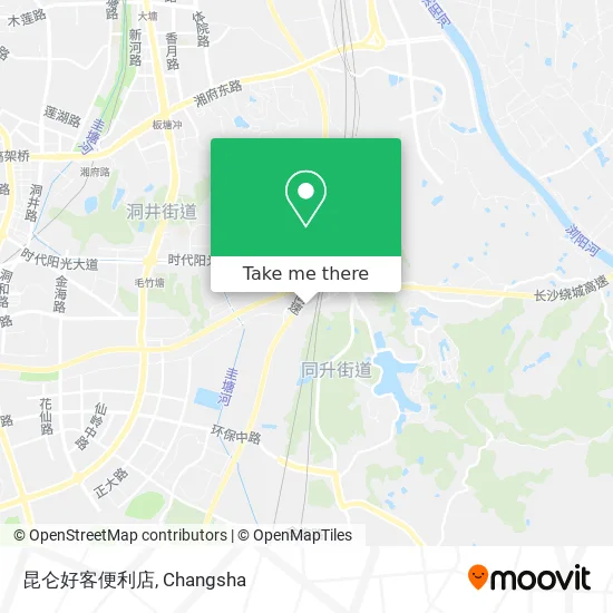 昆仑好客便利店 map