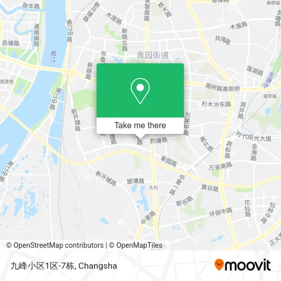 九峰小区1区-7栋 map