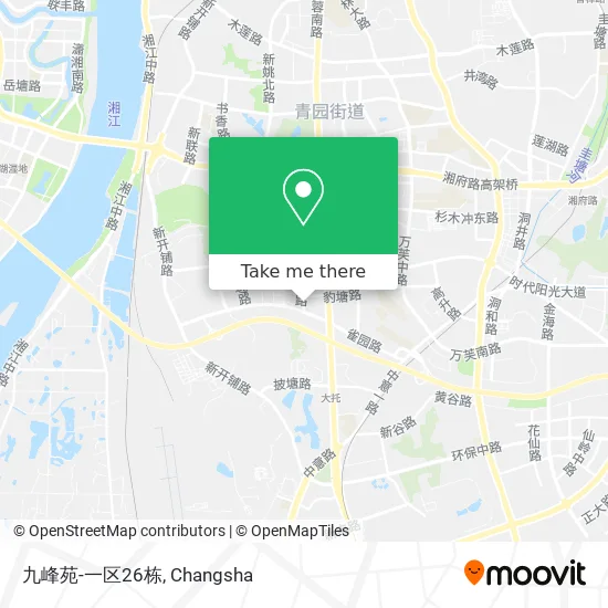 九峰苑-一区26栋 map