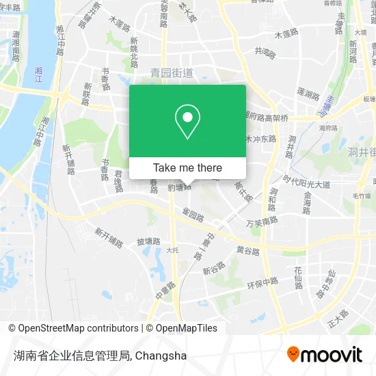 湖南省企业信息管理局 map