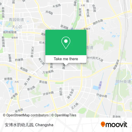 安博水韵幼儿园 map