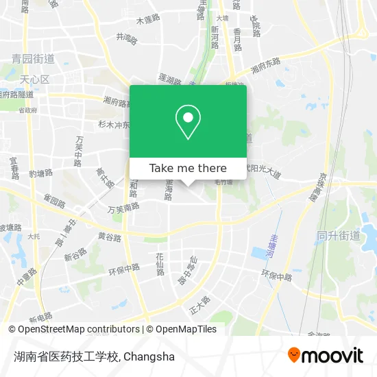 湖南省医药技工学校 map