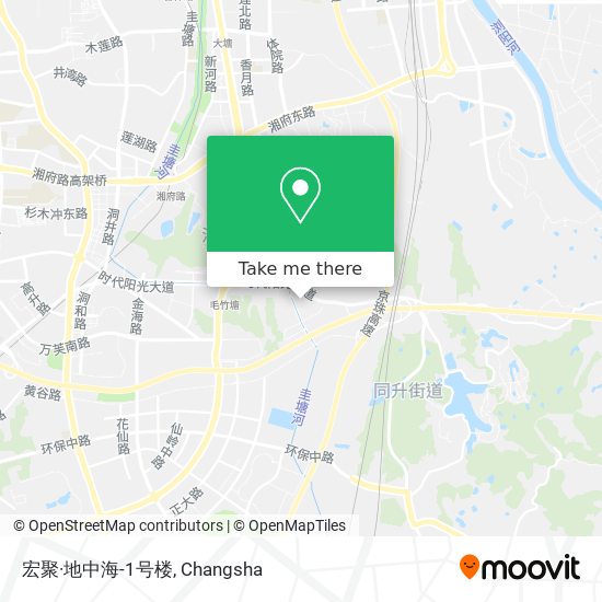 宏聚·地中海-1号楼 map