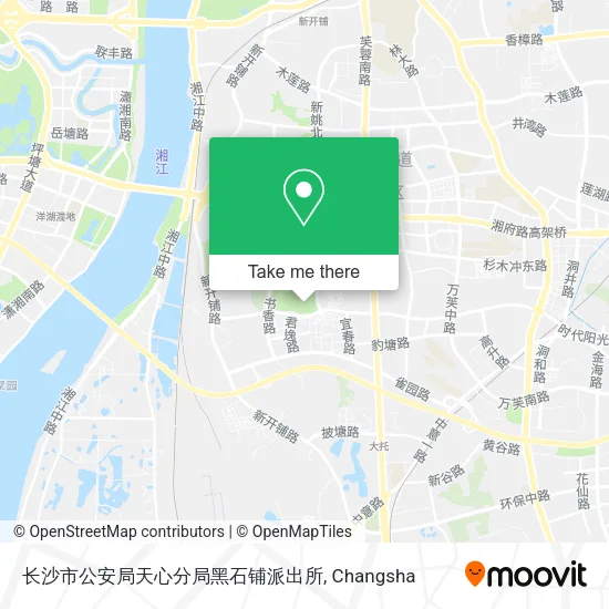长沙市公安局天心分局黑石铺派出所 map