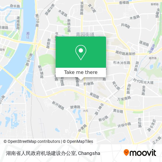 湖南省人民政府机场建设办公室 map