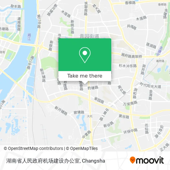 湖南省人民政府机场建设办公室 map