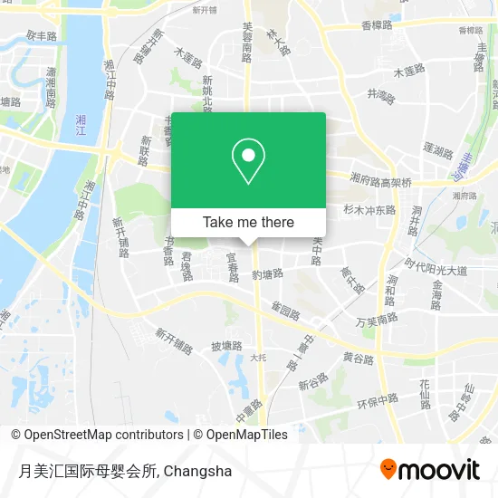 月美汇国际母婴会所 map