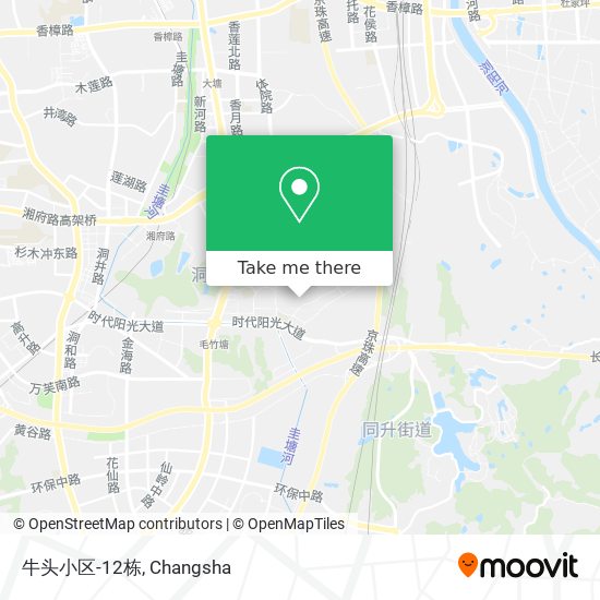 牛头小区-12栋 map