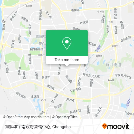 旭辉华宇南宸府营销中心 map