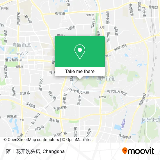 陌上花开洗头房 map