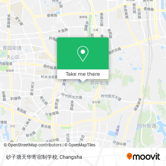 砂子塘天华寄宿制学校 map