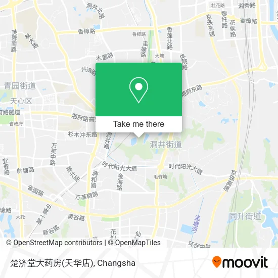 楚济堂大药房(天华店) map