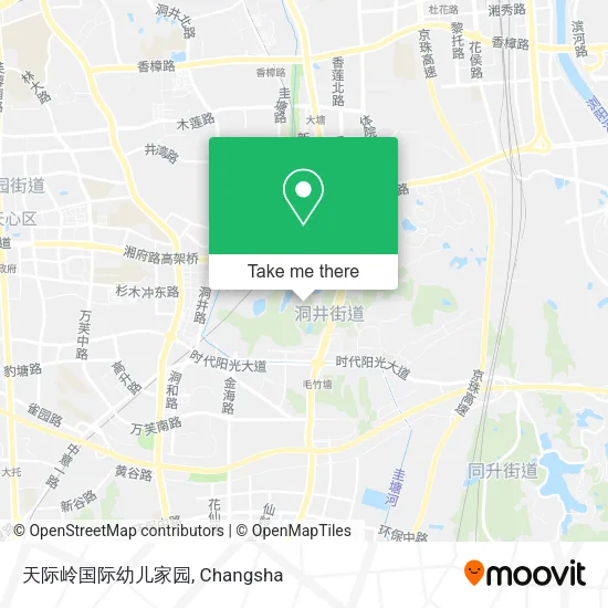 天际岭国际幼儿家园 map
