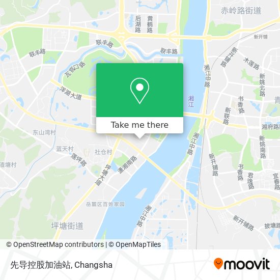 先导控股加油站 map