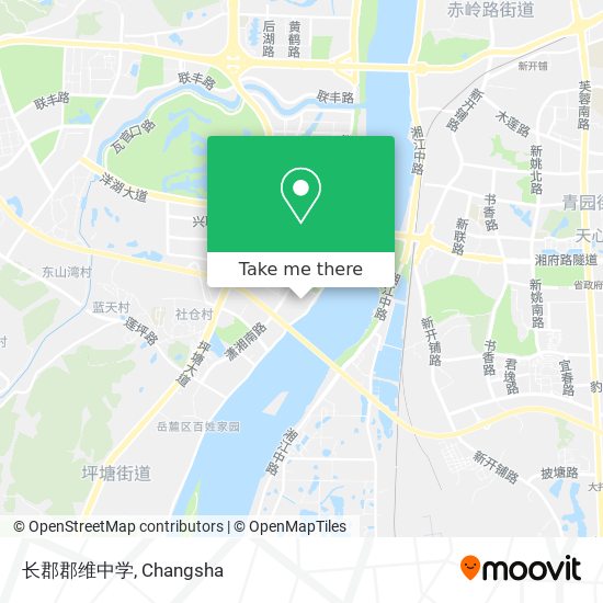 长郡郡维中学 map