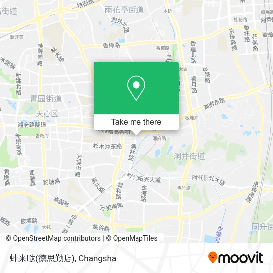 蛙来哒(德思勤店) map