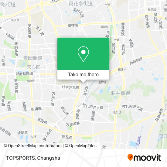 TOPSPORTS map