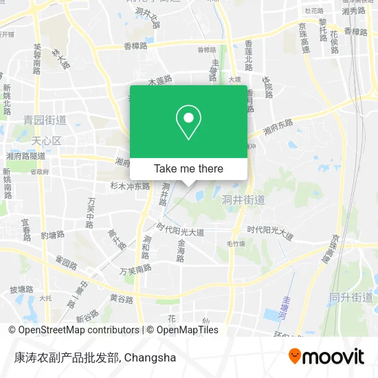 康涛农副产品批发部 map