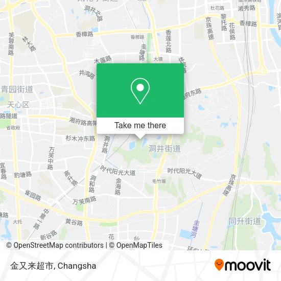 金又来超市 map